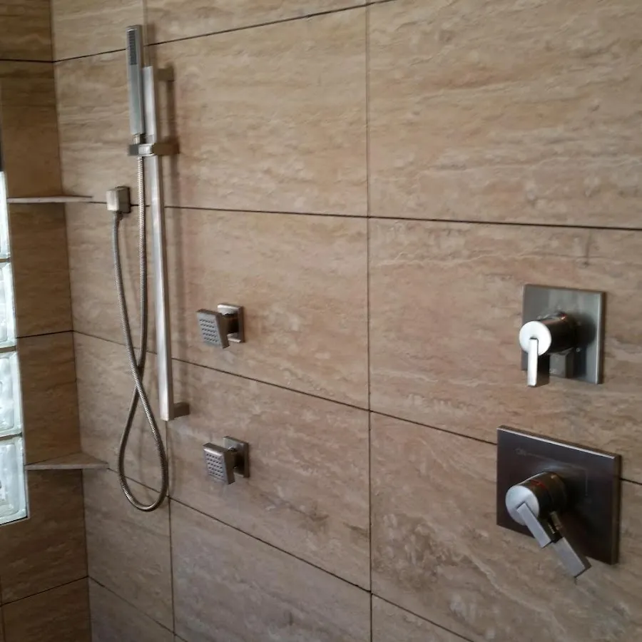 Shower fixture installation for Water Heater Replacement in Westminster